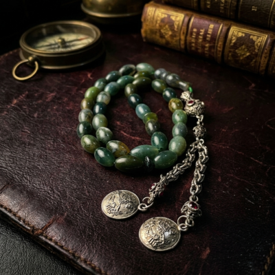 Authentic Agate Misbaha