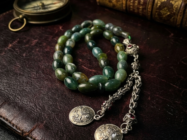 Authentic Agate Misbaha