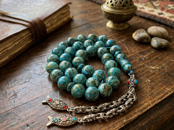 Handmade Mother of Pearl Misbaha