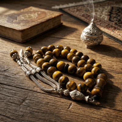 African Tiger's Eye Misbaha