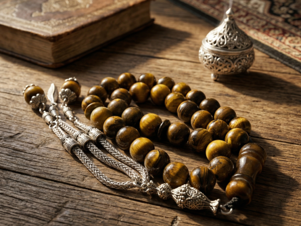 African Tiger's Eye Misbaha