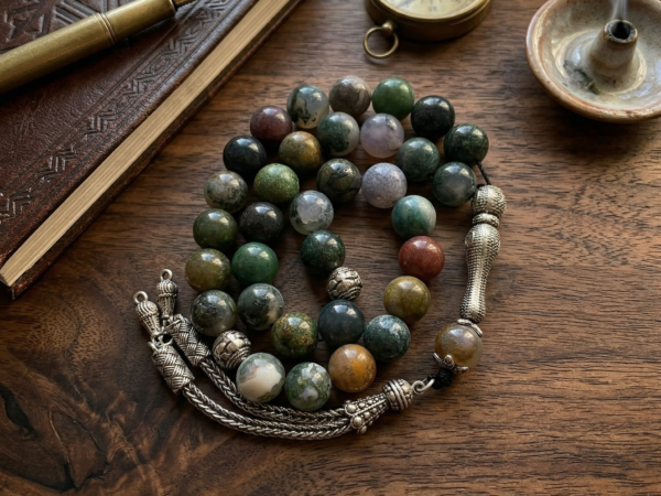 Authentic Agate Misbaha