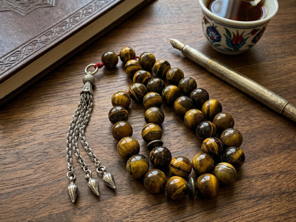 African Tiger's Eye Misbaha