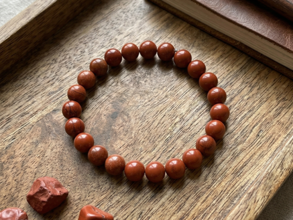 Authentic Red Agate Wristpiece