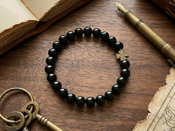 Authentic Black Onix Wristpiece