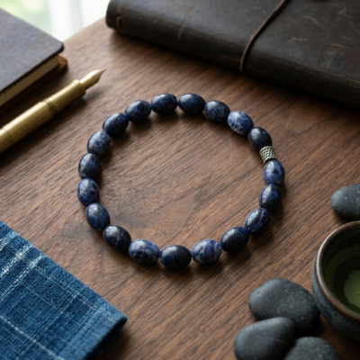 Authentic Sodalite Wristpiece
