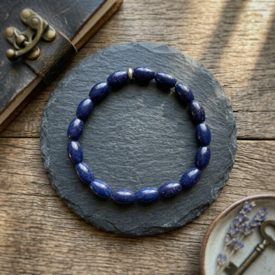 Authentic Lapis Lazuli Wristpiece