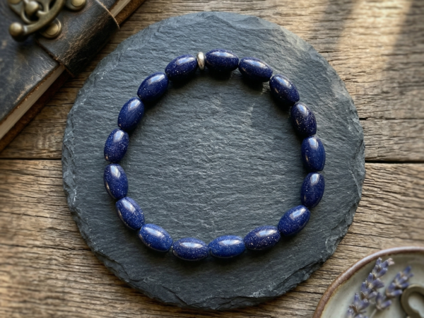 Authentic Lapis Lazuli Wristpiece