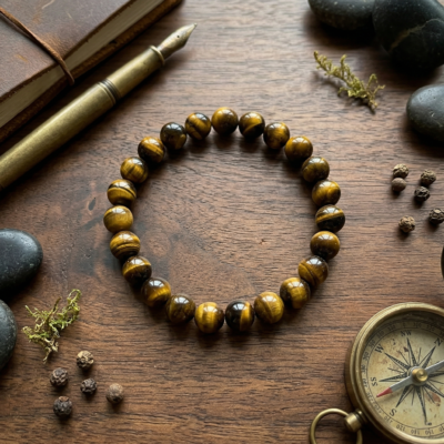 Authentic Tiger's Eye Wristpiece