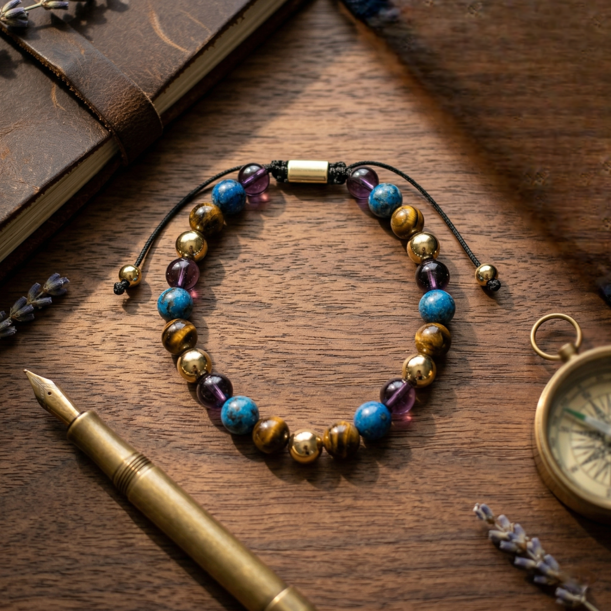 Authentic Multi-Stone Wristpiece