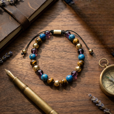 Authentic Multi-Stone Wristpiece