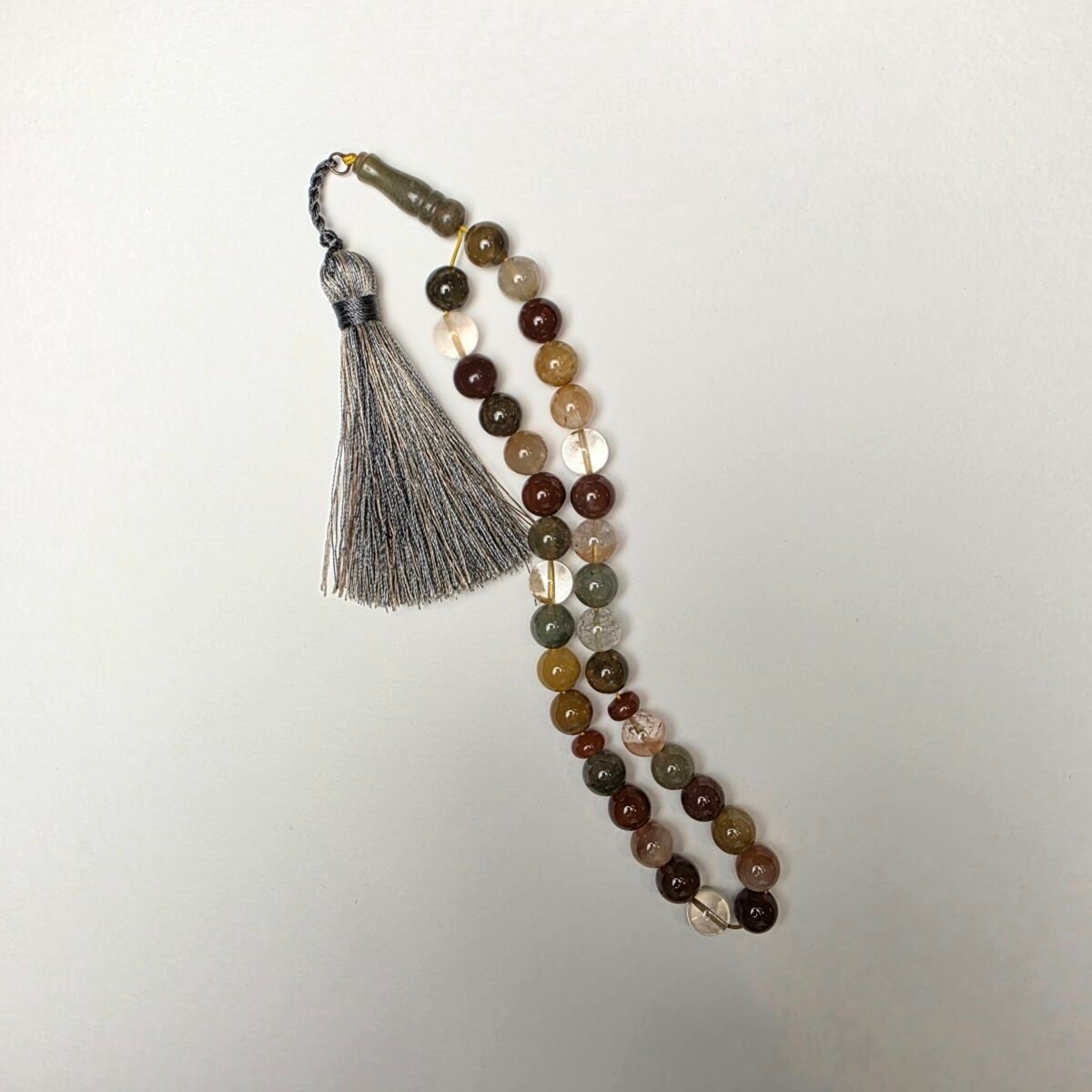 Authentic Quartz Agate Misbaha