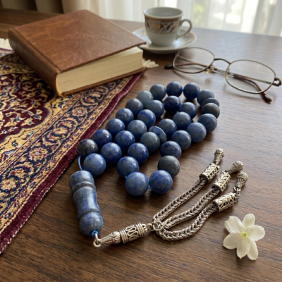 Authentic Lapis Lazuli Misbaha
