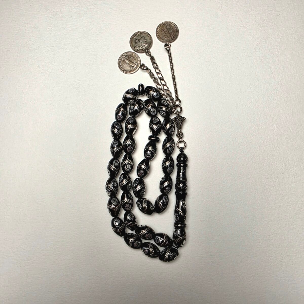Unique Yusr Misbaha - Nijma Hilal - 925 Sterling Silver
