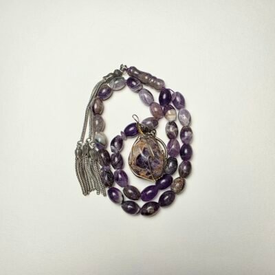 Authentic Amethyst Misbaha