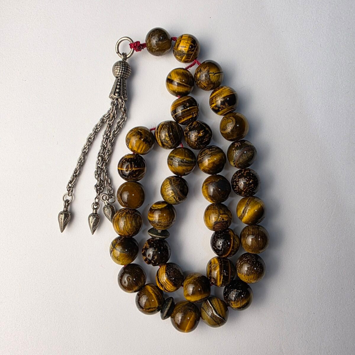 African Tiger's Eye Misbaha
