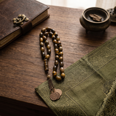 African Tiger's Eye Misbaha
