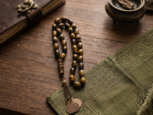 African Tiger's Eye Misbaha