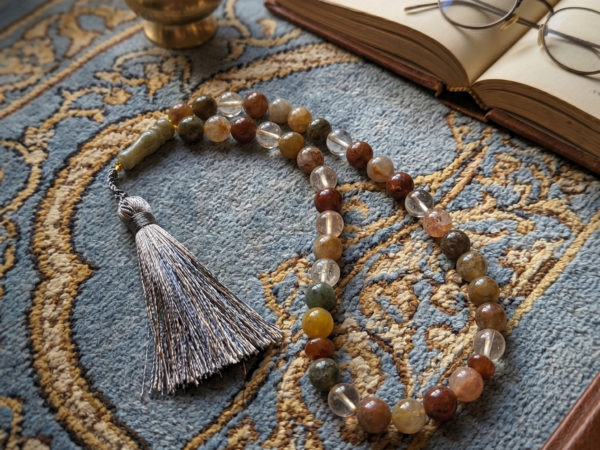 Authentic Quartz Agate Misbaha