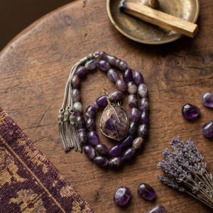 Authentic Amethyst Misbaha