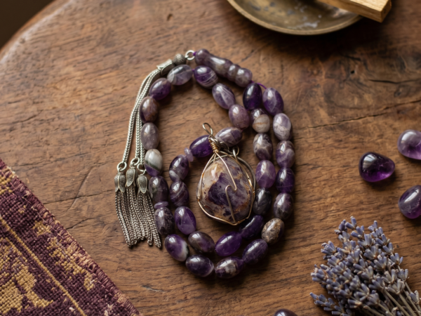 Authentic Amethyst Misbaha