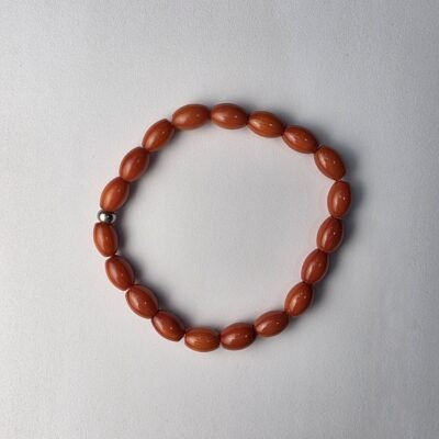 Authentic Red Agate Wristpiece