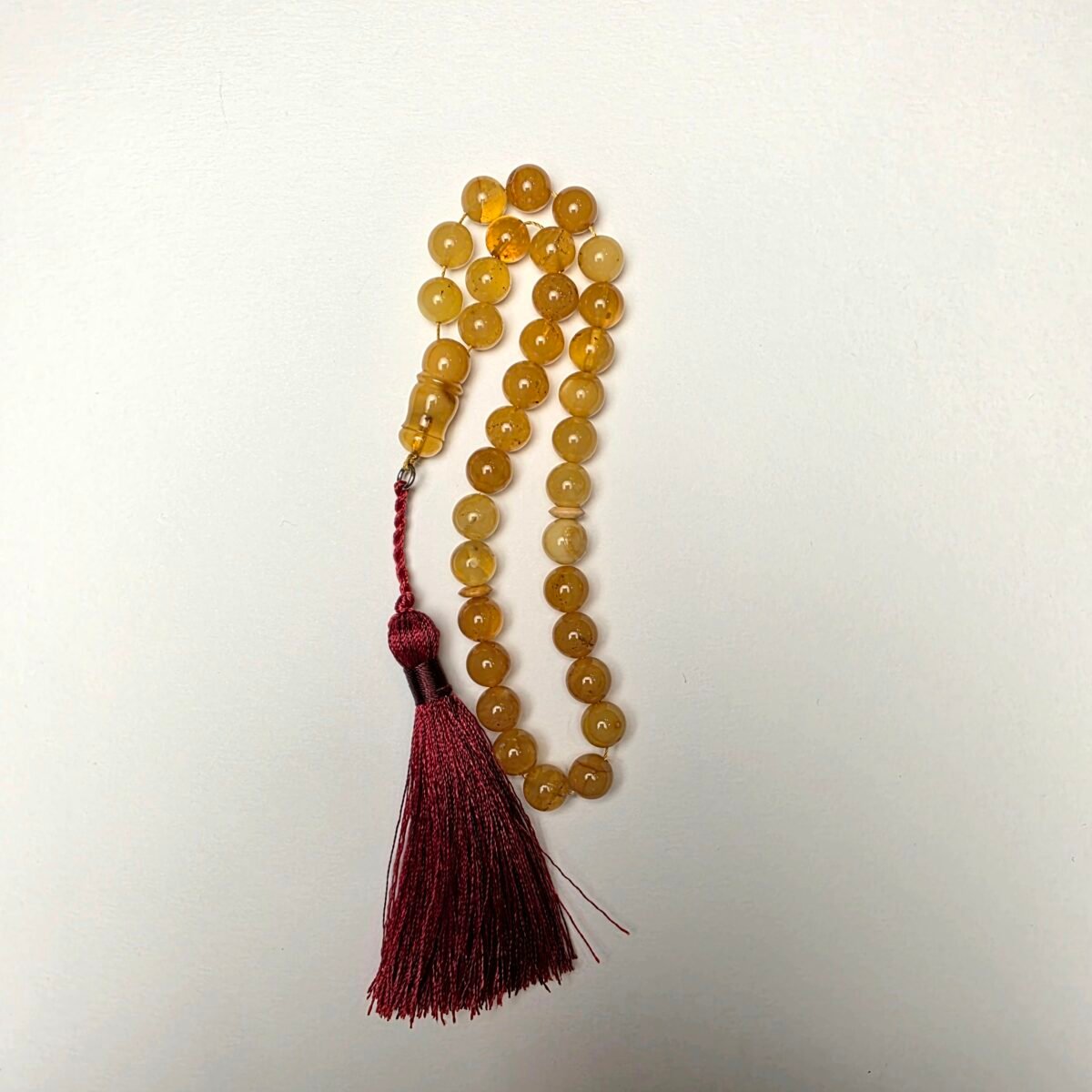 8 Authentic Polish Amber Misbaha